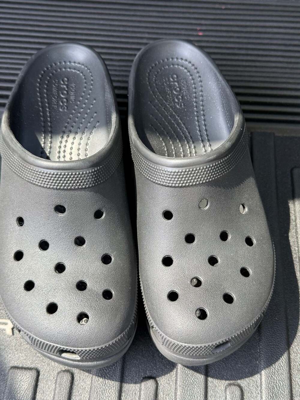 Crocs Siren Platform Clog Women's Black Heeled Clogs